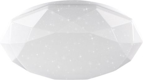 Светильник светодиодный с пультом управления «Polaris», 21.5 18 м², с диммером, холодный белый свет, цвет белый