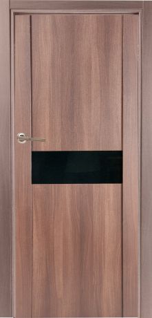 Дверь межкомнатная остеклённая Artens Велдон 200х70 см цвет мокко, без фурнитуры
