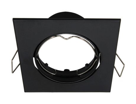 Светильник точечный встраиваемый 82 мм, 2.5 м², цвет чёрный