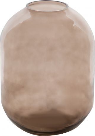 Ваза «Вольга» 2 средняя, стекло, цвет прозрачный дымчатый