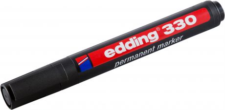 Маркер заправляемый Edding, чёрный 1.5-3 мм