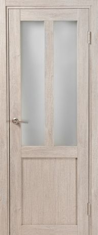 Дверь межкомнатная остеклённая Кантри 200x70 см, ПВХ, цвет дуб эссо, с фурнитурой