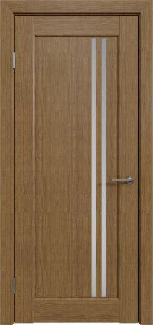 Дверь межкомнатная остеклённая Дельта вертикальная 200x70 см, ПВХ, цвет ольха золотая, с фурнитурой
