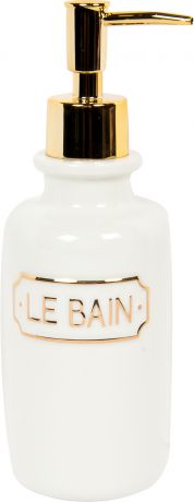 Дозатор для жидкого мыла Le Bain Blanc цвет золотой