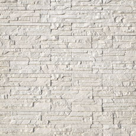 Плитка декоративная Хайлэнд, цвет белый, 0.43 м²