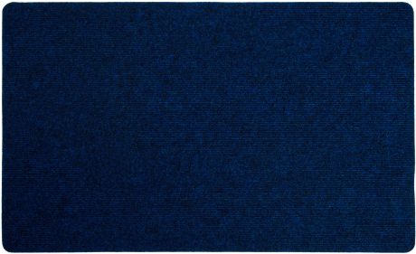 Коврик Флорт «Офис», 49x80 см, полипропилен, цвет синий