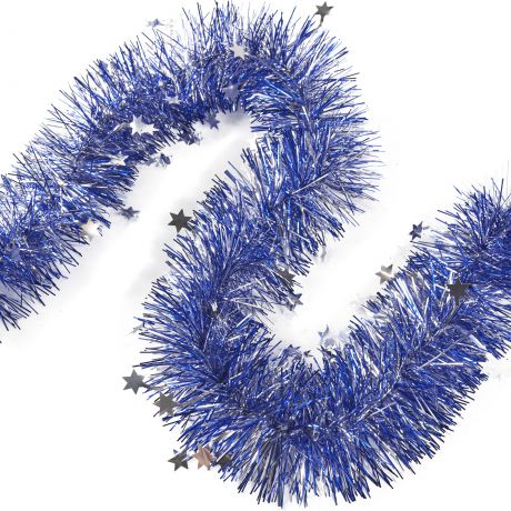 Гирлянда «Звёздочка», 100 см, цвет синий