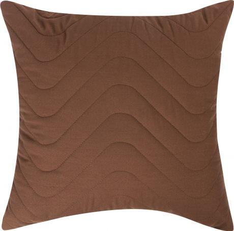 Подушка, 50х50 см, цвет шоколад