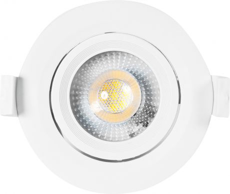 Светильник точечный светодиодный встраиваемый KL LED 22A-5 90 мм, 4 м², белый свет, цвет белый