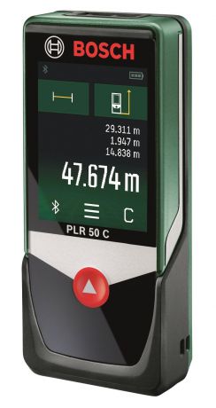 Дальномер лазерный Bosch PLR 50 с дальностью до 50 м