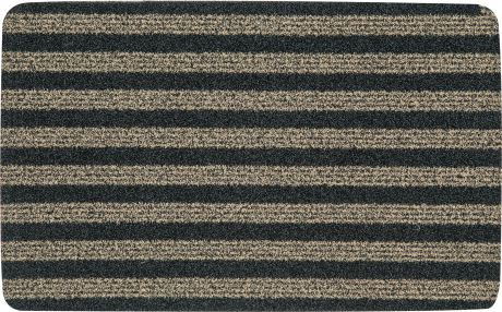 Коврик «Zebra» 61, 50x80 см, полипропилен, цвет чёрный/золотой