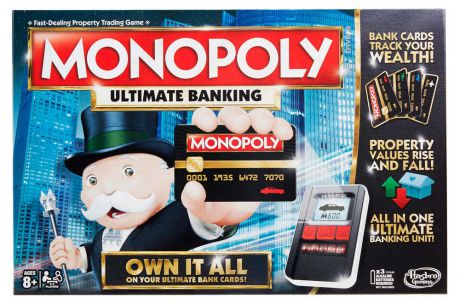 Настольная игра «Монополия с банковскими картами» Hasbro gaming