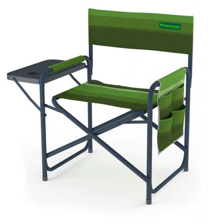 Кресло складное Zagorod К 903, 47х58х80см, зеленое
