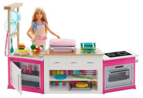 Набор Супер кухня с Барби Barbie FRH73