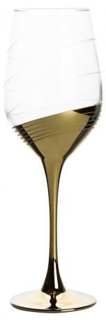 Набор бокалов для вина Luminarc Celeste «Золотое кольцо», 350 мл, 6 шт