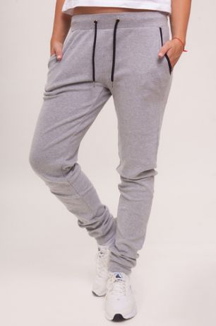 Брюки URBAN CLASSICS Ladies Fitted Athletic Pants (Grey, S)