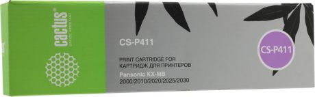 Cactus CS-P411 для Panasonic KXMB1900/MB2000/MB2010/MB2020/MB2025/MB2030 (черный)