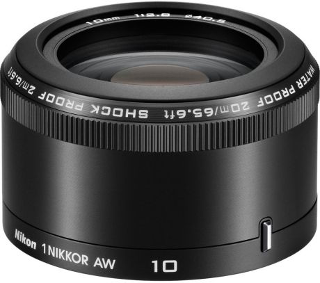 Nikon 1 NIKKOR AW 10mm f/2.8 (черный)