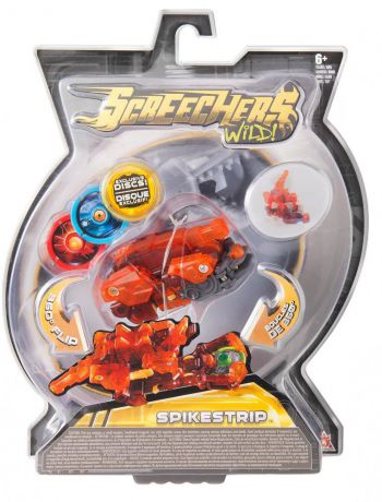 Screechers Wild Машинка-трансформер Спайкстрип (оранжевый)