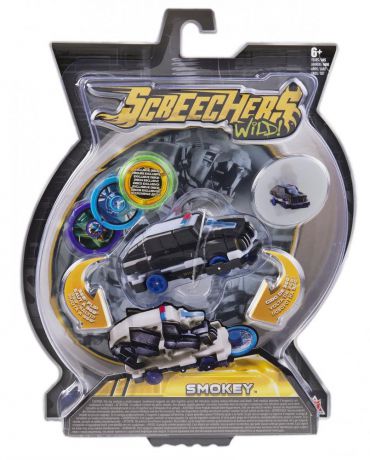 Screechers Wild Машинка-трансформер Смоки (разноцветный)