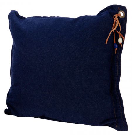Подушка декоративная Decoris, синяя, 45х45 см