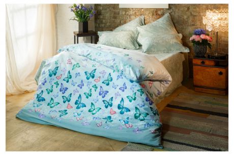 Комплект постельного белья Bedberry «Летняя фантазия», 2-спальный, ранфорс, наволочки 50х70 см
