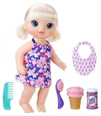 Кукла Малышка с мороженным Baby Alive C1090 Hasbro