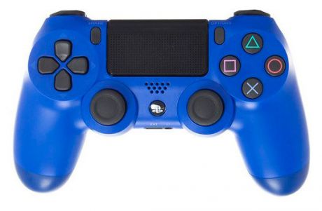Контроллер игровой беспроводной PS4 Dualshock 4 Cont Wave, Blue