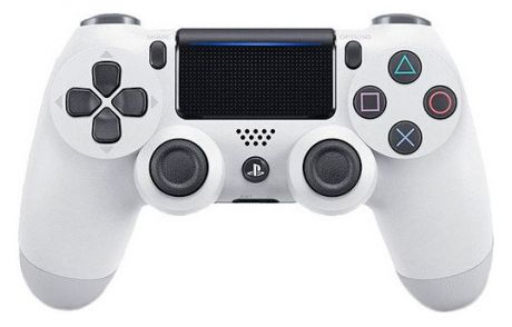 Контроллер игровой беспроводной PS4 Dualshock 4 Cont Glacier, White