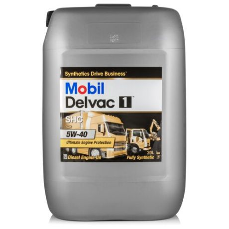 Моторное масло MOBIL Delvac 1 SHC 5W-40 20 л