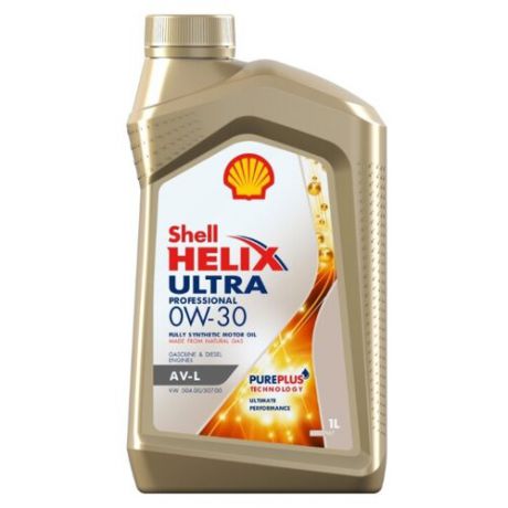 Моторное масло SHELL Helix Ultra Professional AV-L 0W-30 1 л