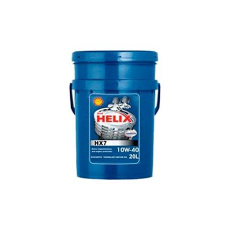 Моторное масло SHELL Helix HX7 10W-40 20 л