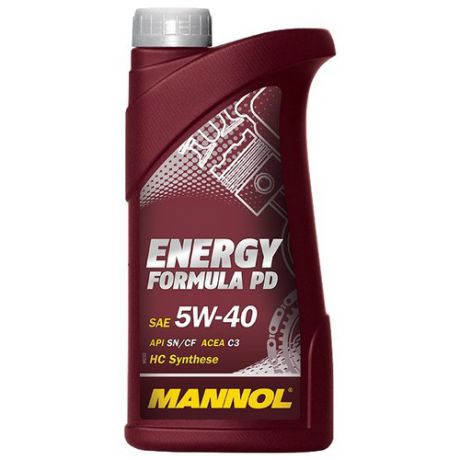 Моторное масло Mannol Energy Formula PD 5W-40 1 л