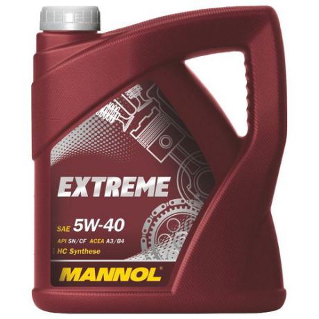 Моторное масло Mannol Extreme 5W-40 5 л