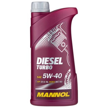 Моторное масло Mannol Diesel Turbo 5W-40 1 л