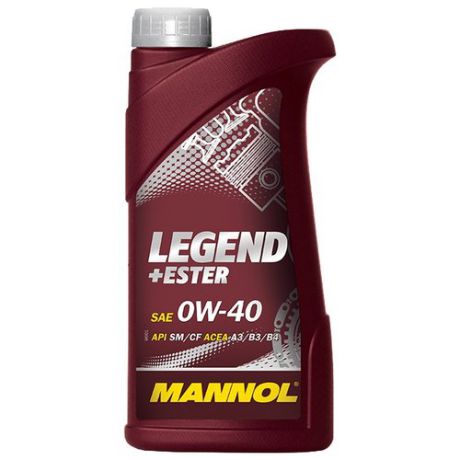 Моторное масло Mannol Legend+Ester 0W-40 1 л