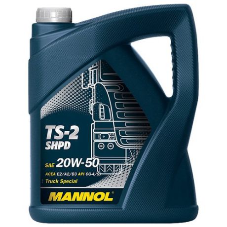 Моторное масло Mannol TS-2 SHPD 20W-50 5 л