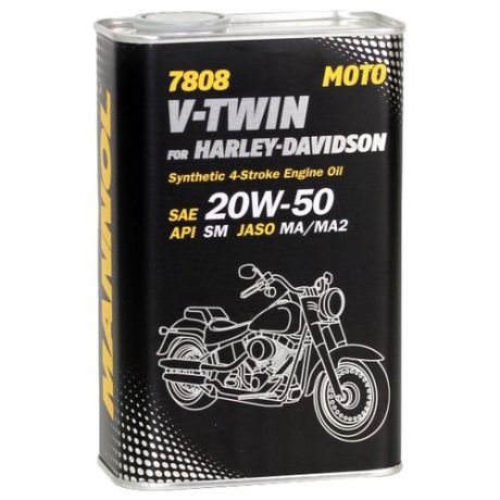Моторное масло Mannol 7808 V-Twin for Harley-Davidson 1 л