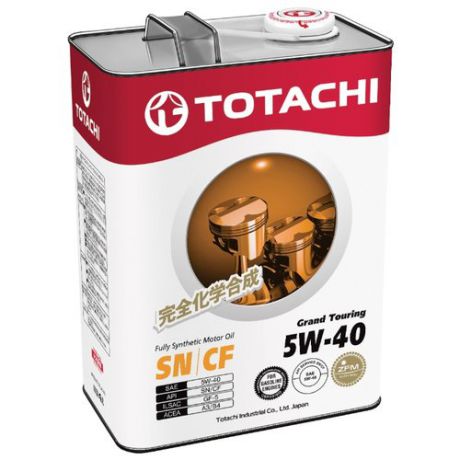 Моторное масло TOTACHI Grand Touring 5W-40 4 л