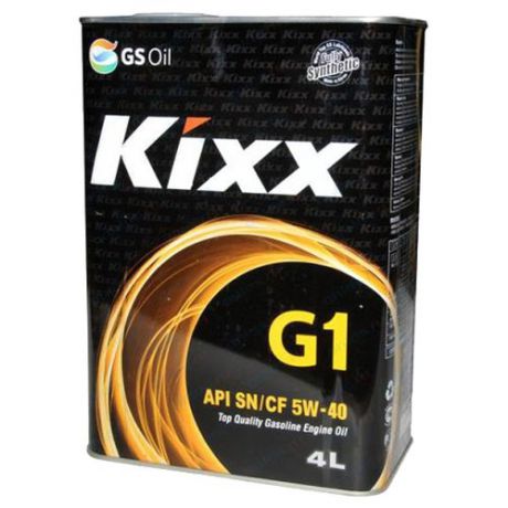 Моторное масло Kixx G1 5W-40 4 л