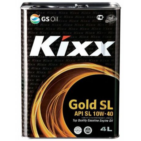 Моторное масло Kixx Gold SL 10W-40 4 л
