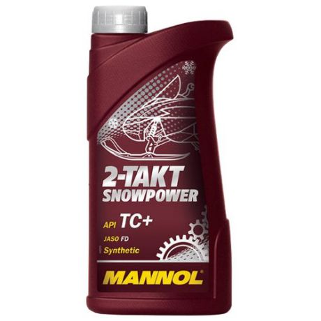 Моторное масло Mannol 2-Takt Snowpower 1 л