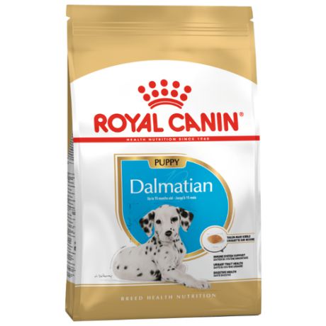 Сухой корм для щенков Royal Canin далматин для профилактики МКБ, для здоровья кожи и шерсти 12 кг