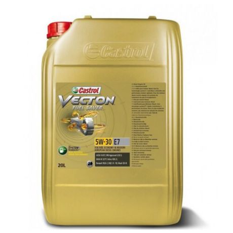 Моторное масло Castrol Vecton Fuel Saver 5W-30 E7 20 л
