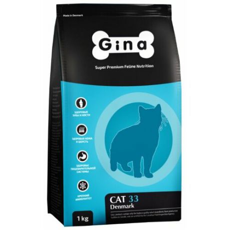 Корм для кошек Gina Cat 33 (3 кг)