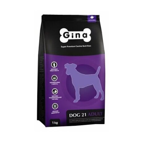 Корм для собак Gina Dog 21 (18 кг)
