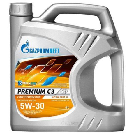 Моторное масло Газпромнефть Premium C3 5W-30 4 л