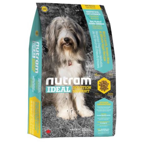 Корм для собак Nutram I20 Для собак с проблемами кожи, желудка (13.6 кг)