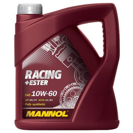 Моторное масло Mannol Racing+Ester 10W-60 4 л