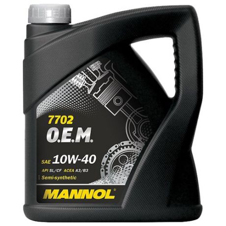 Моторное масло Mannol 7702 O.E.M. 10W-40 4 л